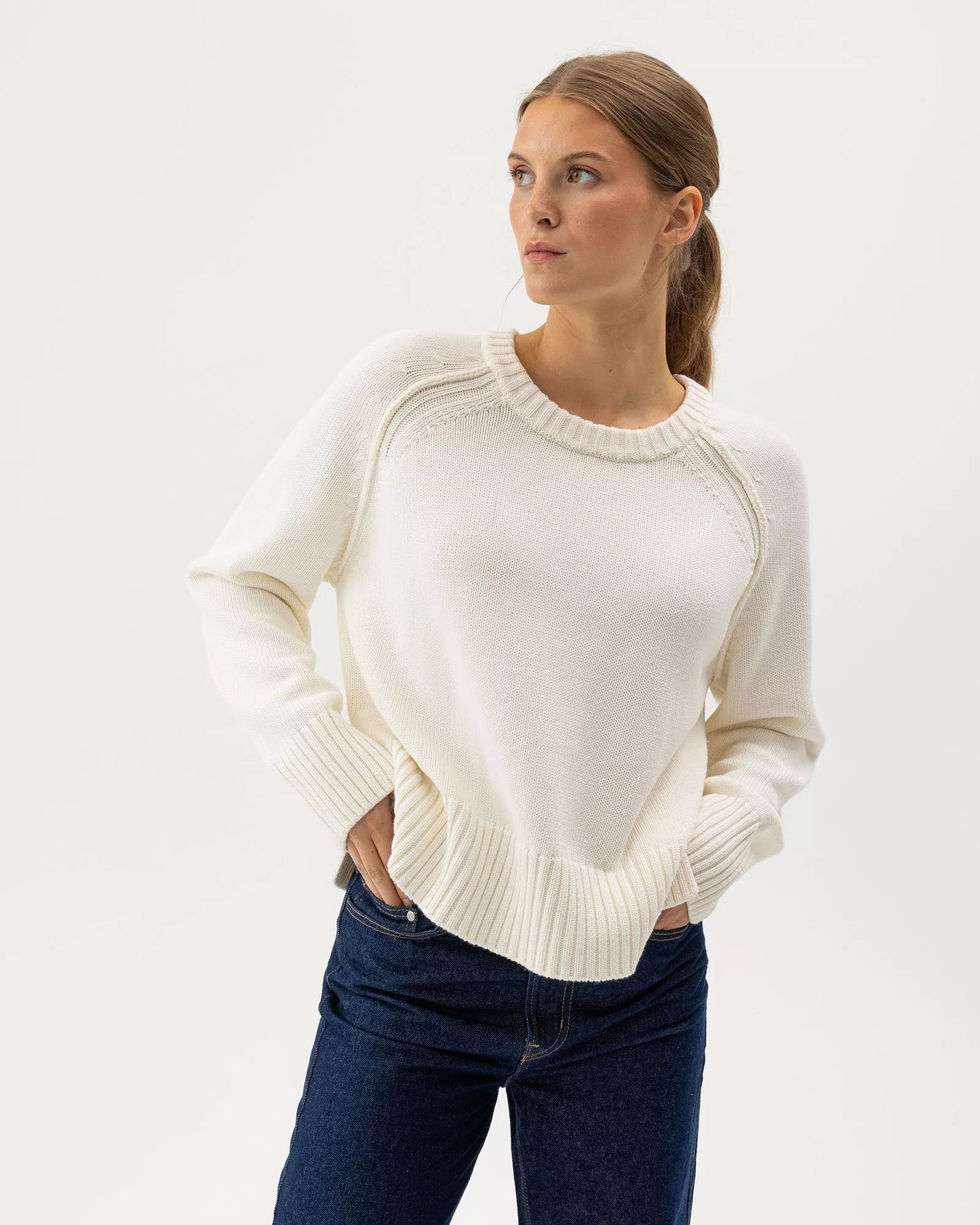 Meg Crew Cotton Jumper
