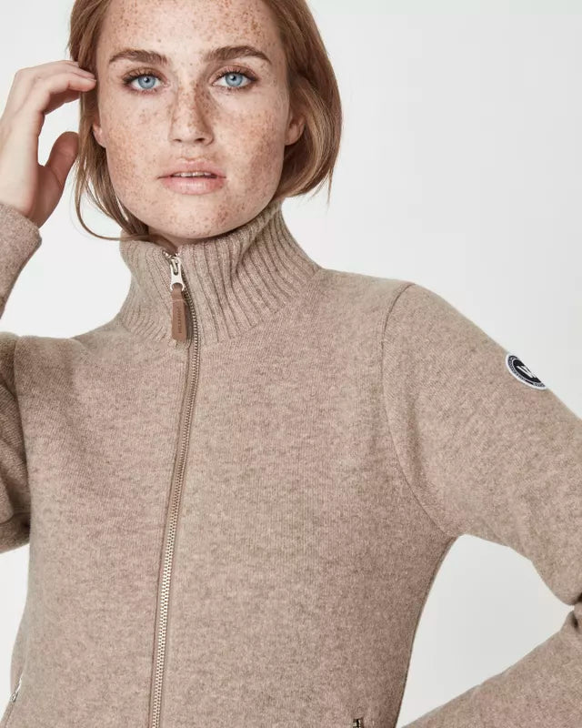 Claire Full Zip WP Khaki