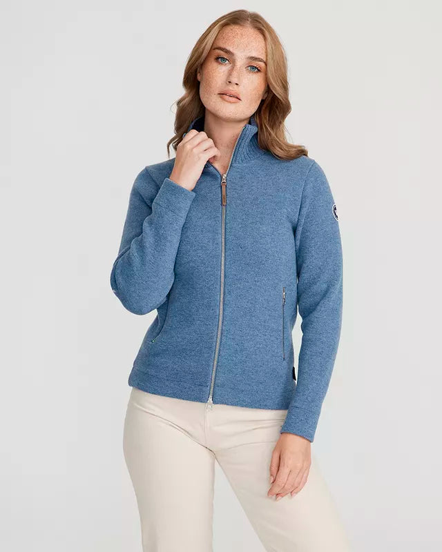 Claire Full Zip WP Blue Shades