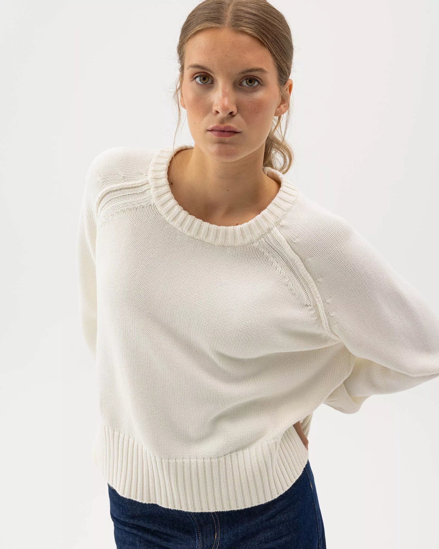 Meg Crew  Cotton Jumper