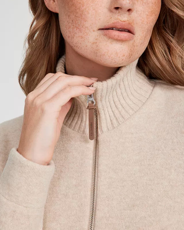 Claire Full Zip WP Sand